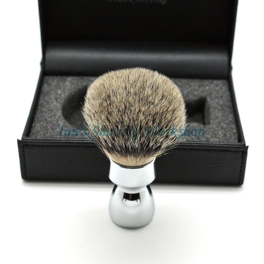 Super Silvertip Badger Hair Shaving Brush SI26-MT41