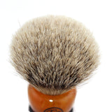 Silvertip Badger Hair Shaving Brush w/ Mixed Color Handle