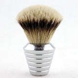 Fan Shape Silvertip Badger Hair Shaving Brush SI26F-MT55