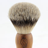 100% Natural Manchurian Silvertip Badger Hair Shaving Brush MS22-EW37